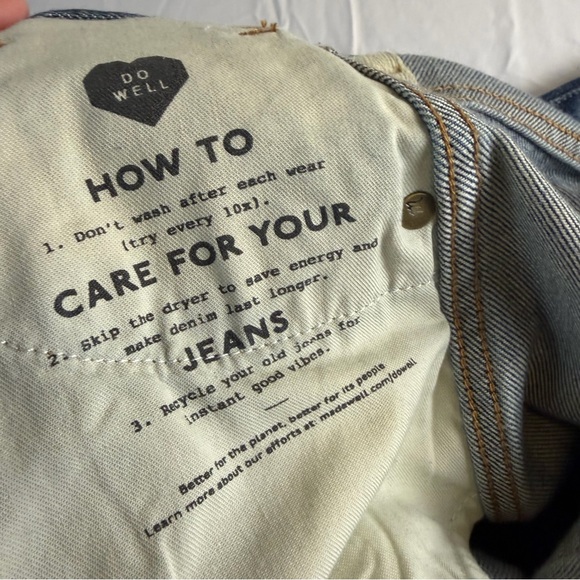 Madewell Super Wide-leg High-rise women’s Jeans size 30 - Picture 8 of 9